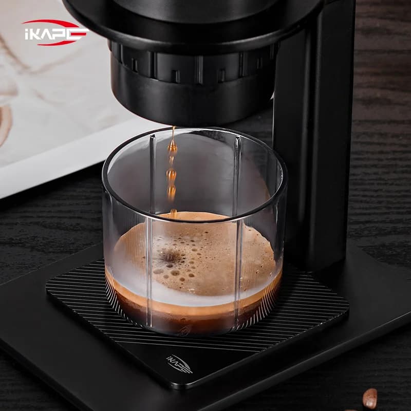 Pembuat Kopi Manual Mudah Alih Kapsul & Ground Coffee