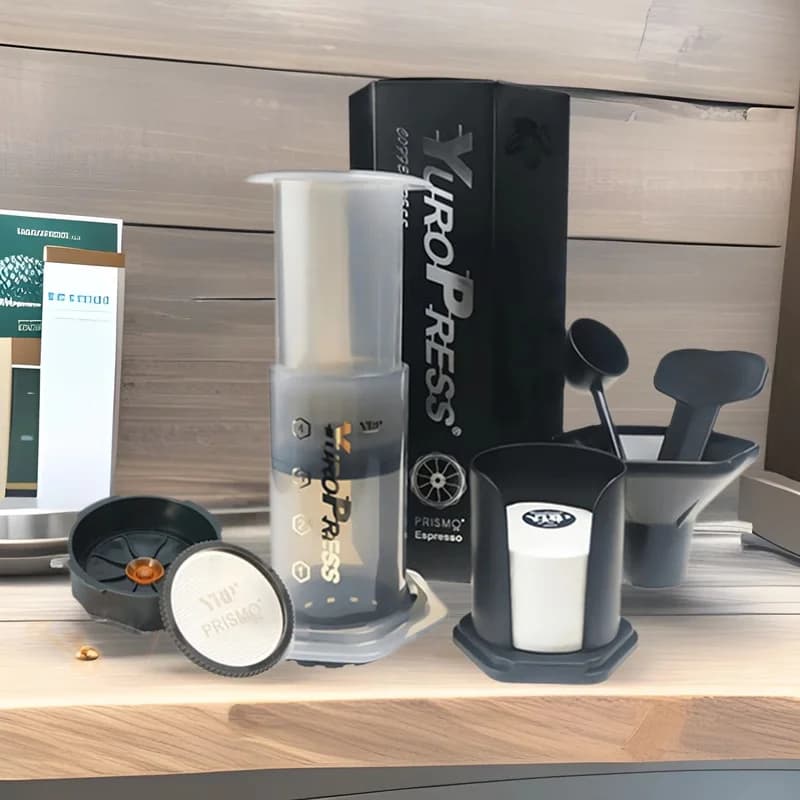 Pembuat Kopi French Press Mudah Alih
