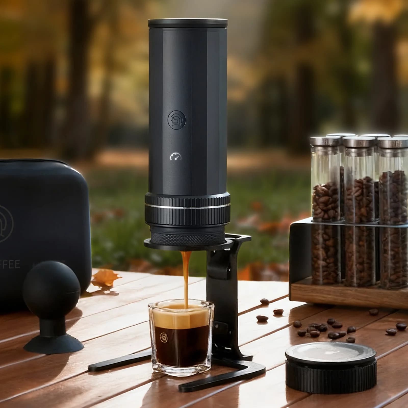 Mesin Espresso Mudah Alih 20-Bar 58mm
