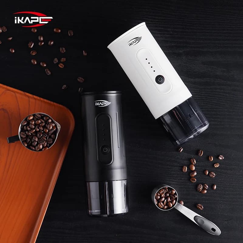 Pembuat Kopi Manual Mudah Alih Kapsul & Ground Coffee
